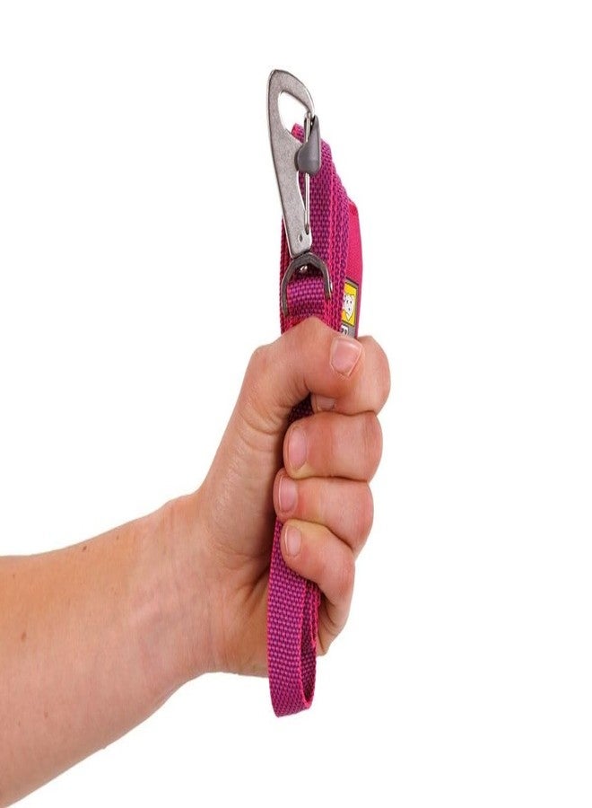 Ruffwear, Flagline Dog Leash, Lightweight Hands‑Free 6.5 ft Lead, Adjustable Waist‑Worn or Handheld, Lockable Swivel Crux Clip, Low‑Profile Pick‑Up Bag Stash Pocket, Alpenglow Pink - Image 2